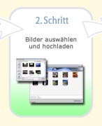 2. Schritt: Bilder auswählen
